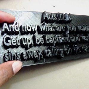 3D Printed Massage Soap Bar